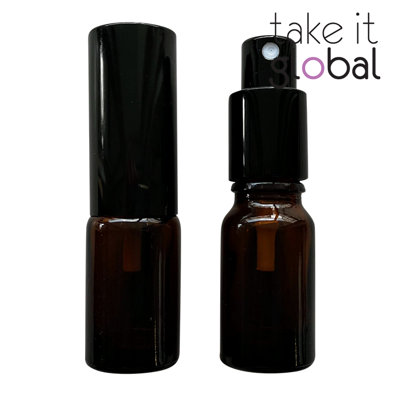 10ml Glass Bottle Mist Spray / Sprayer Pump For Essential Oil / Cosmetics