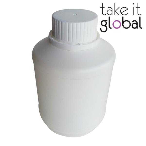 500ml HDPE Round Plastic Bottle for Shampoo / Soap / Lotions / Liquid