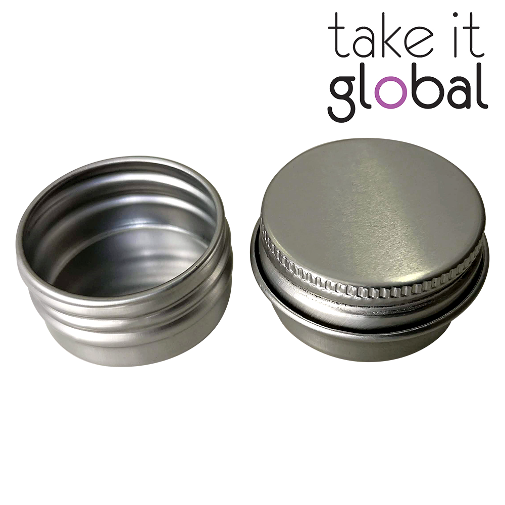 Aluminium Jar Round Screw Top