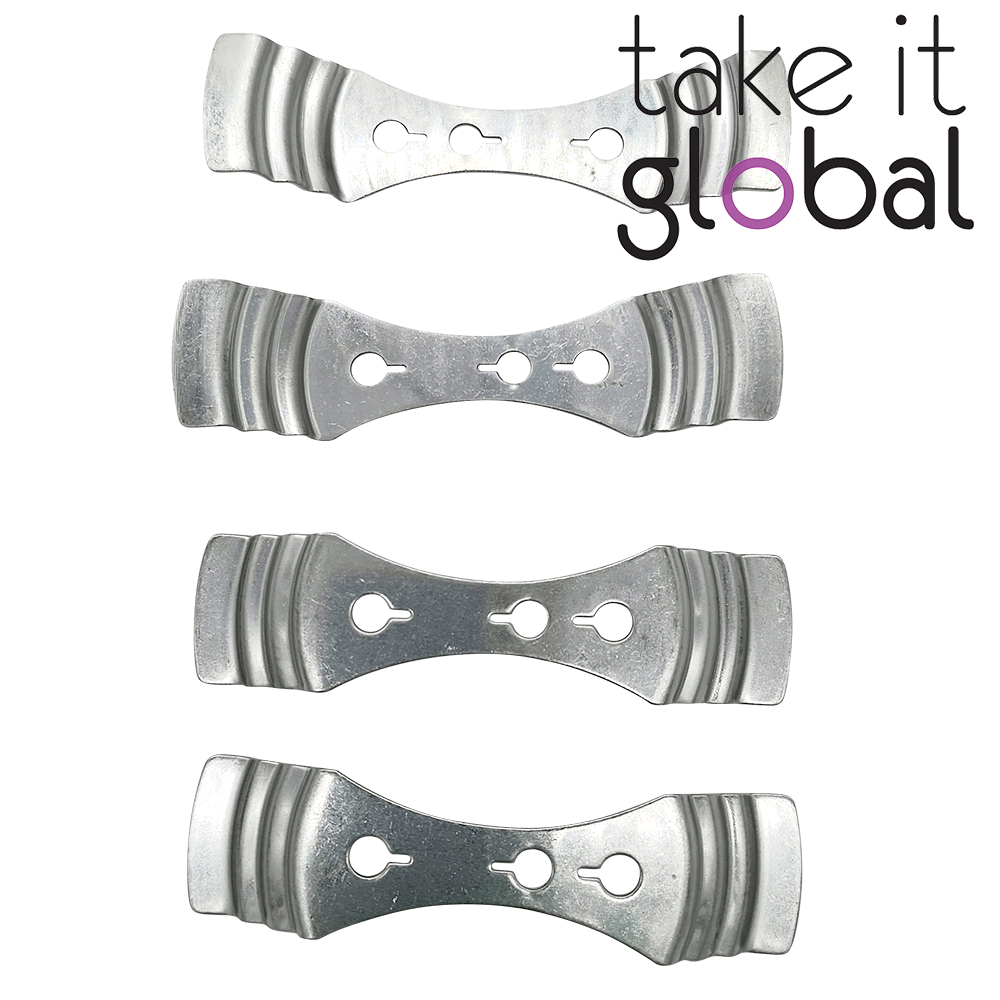 Stainless Steel Candle Wick Holder 三孔灯芯固定器 -DIY Candle - 1pcs