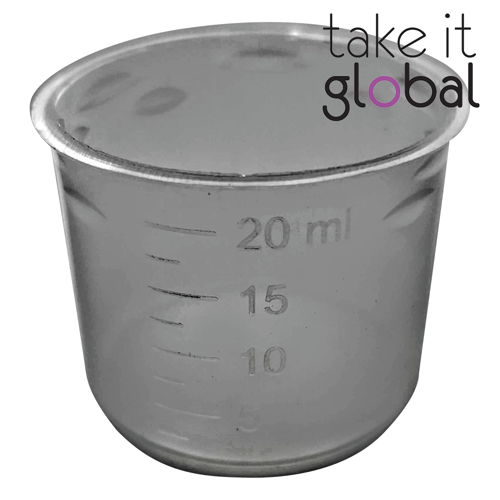 20ml Plastic Measuring Cup