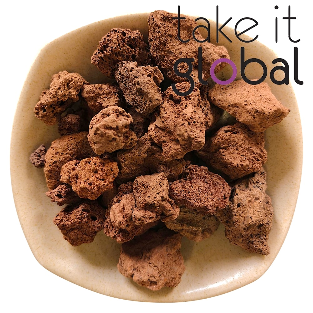 Lava Rock Red / Black 火山石 - Bio Filter/Aquarium Decoration 100% Natural