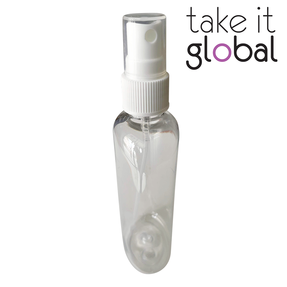 120ml PET Plastic Bottle - Spray Pump