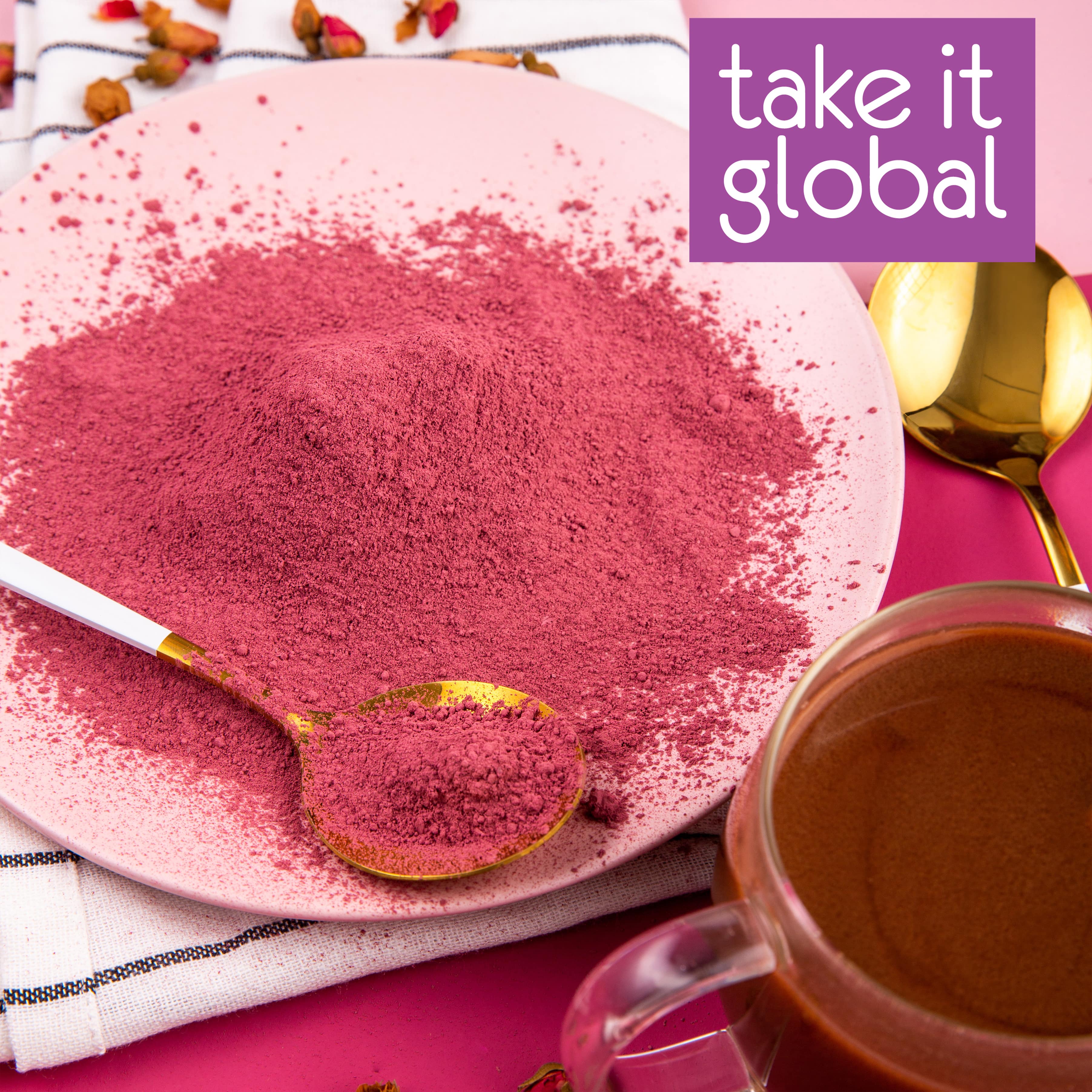 Rose Powder - food grade 玫瑰花粉