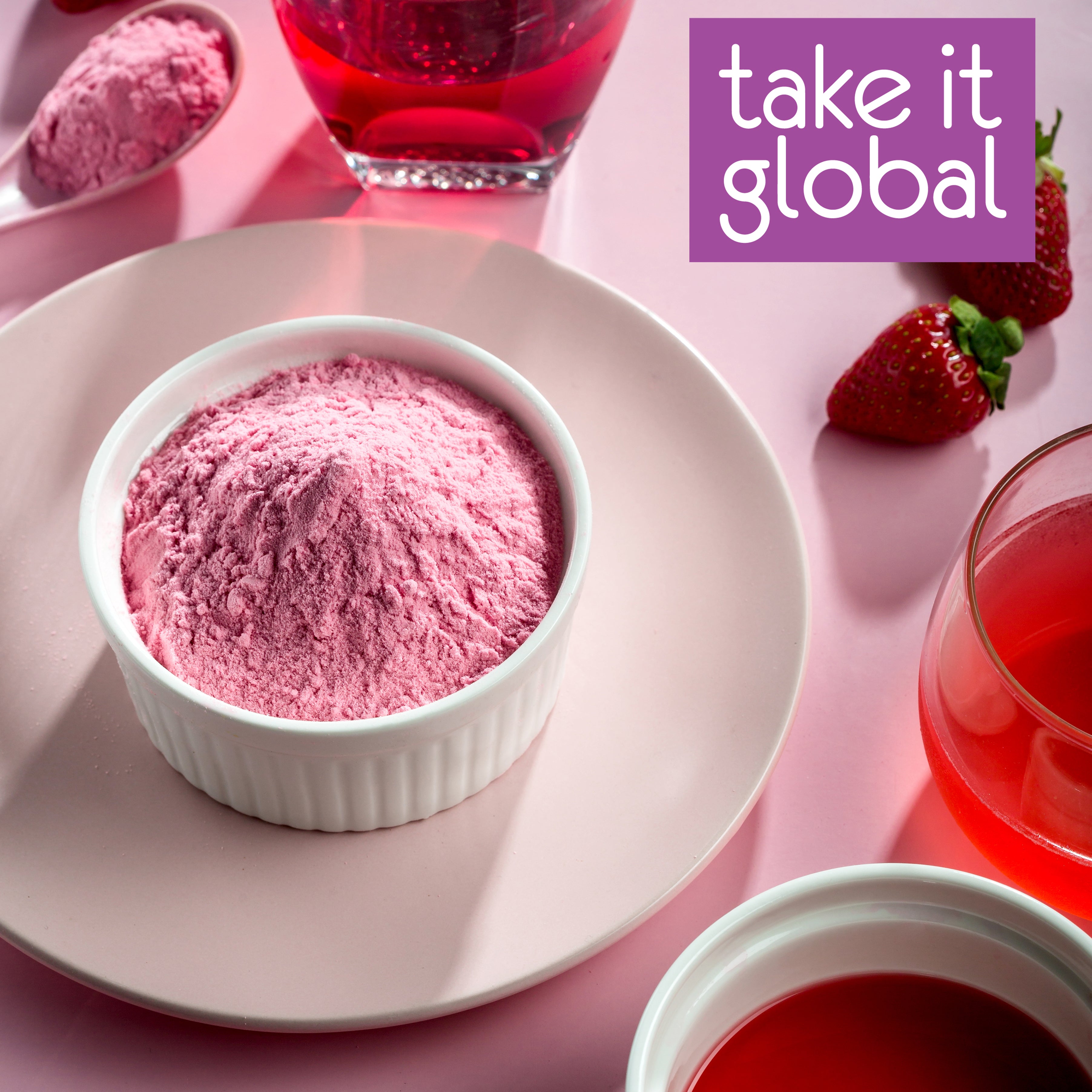 Strawberry Powder - food grade 草莓粉