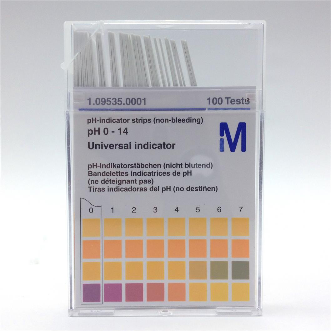 pH Paper - Universal Paper - Merck 1pc / Note - 100pcs = 1 box