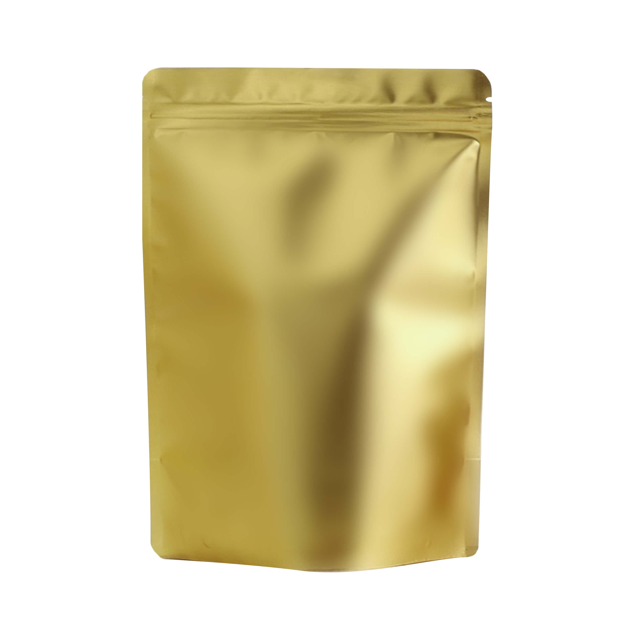 Aluminium Gold Pouch / Bag for 300g zip lock. 120 x 180mm