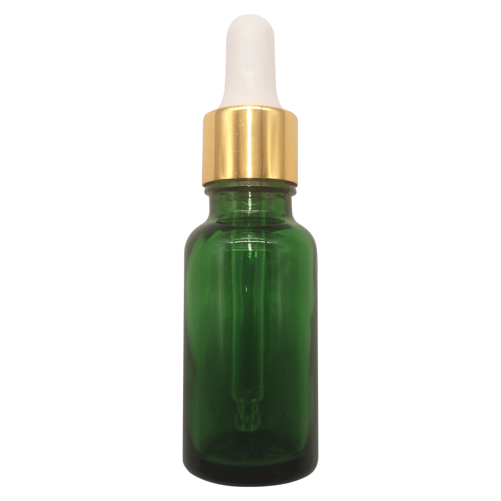 20ml Round Glass Essential Oil Bottle / Rubber Dropper