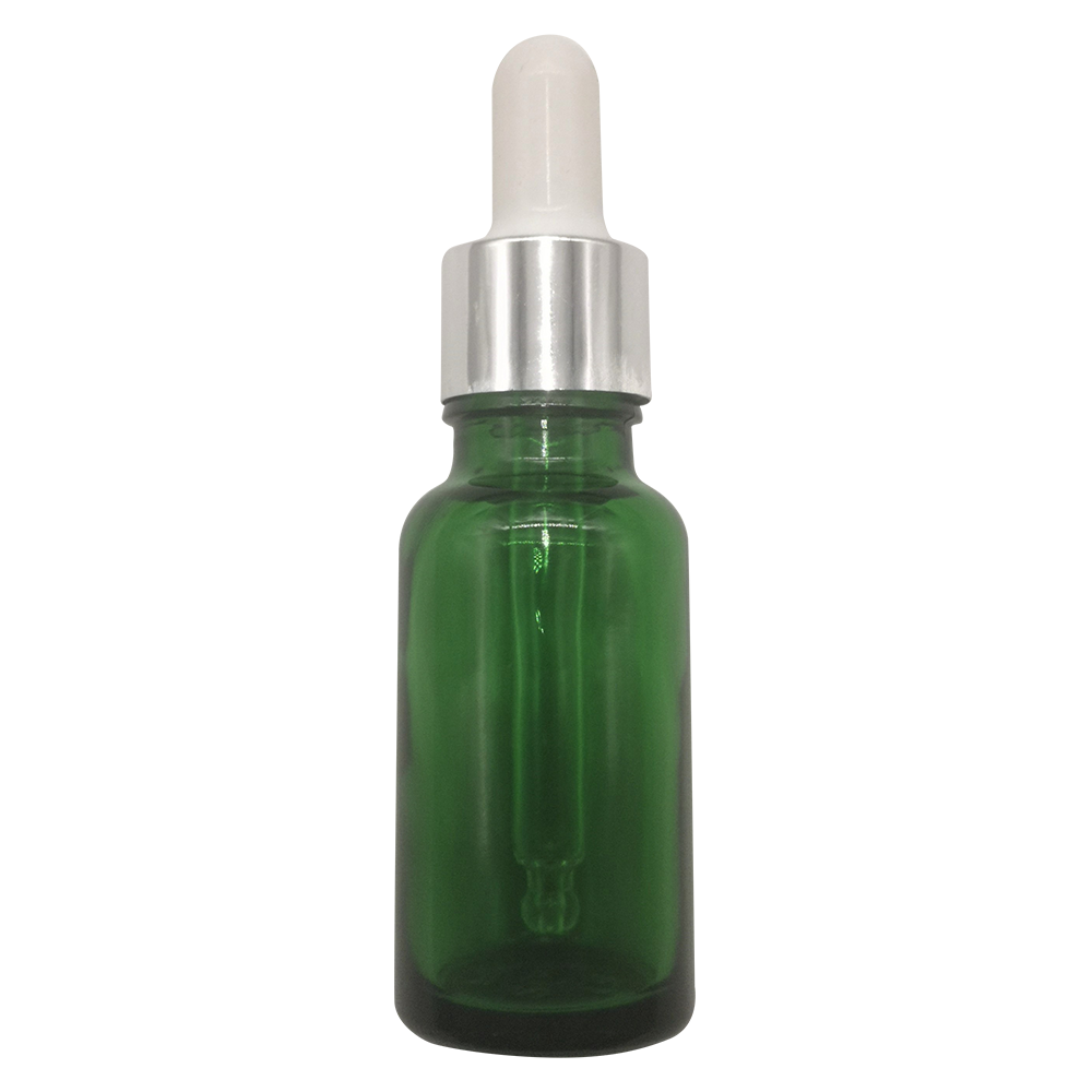 20ml Round Glass Essential Oil Bottle / Rubber Dropper