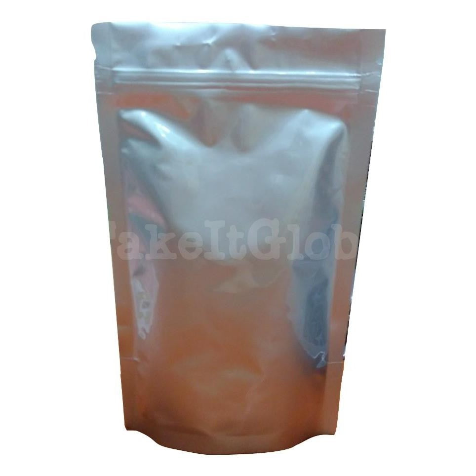 Aluminum Pouch / Bag Zip Lock 17 x 28 cm Silver for 1kg packing