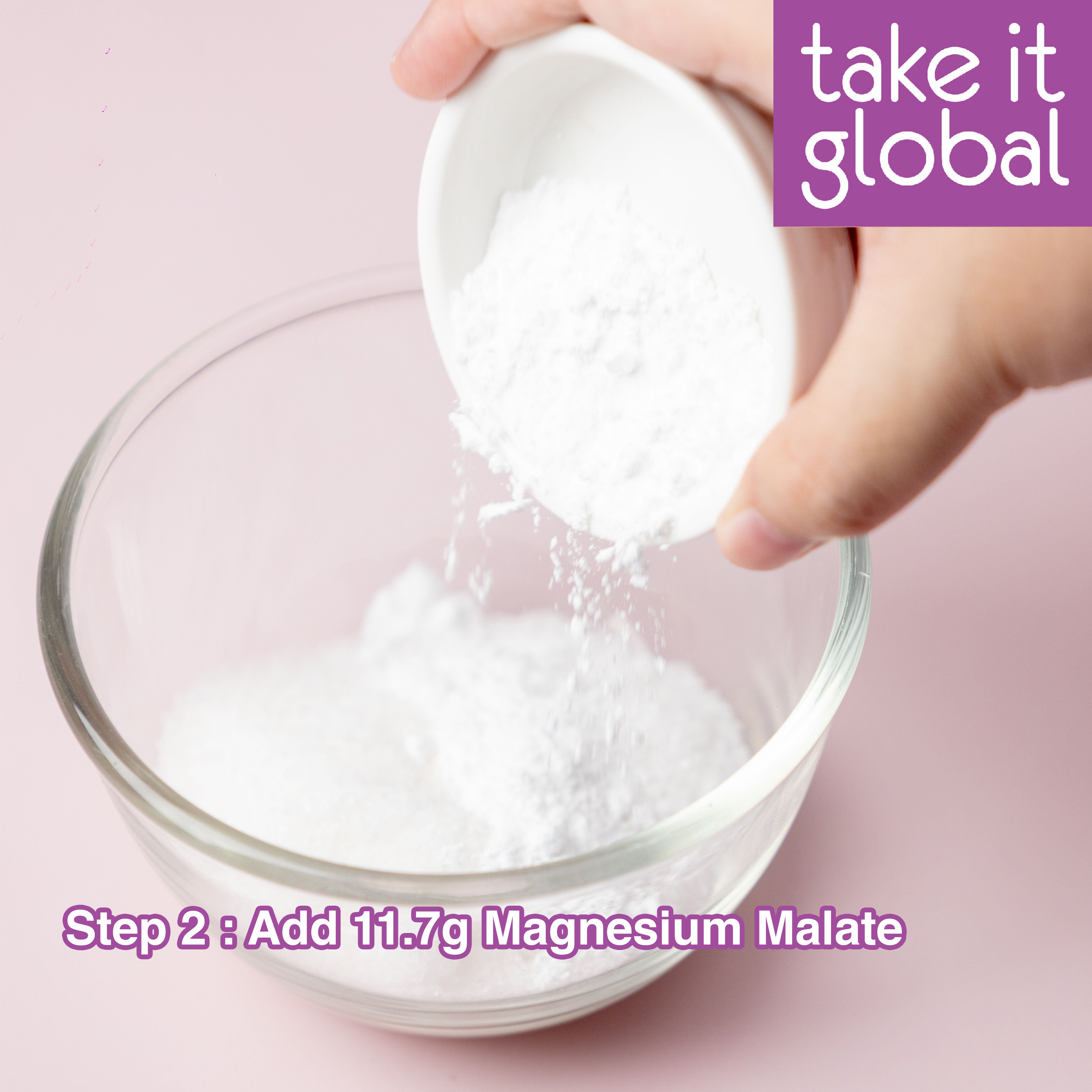 Magnesium Malate 苹果酸镁 - Mineral Compound / Nutrient Delivery