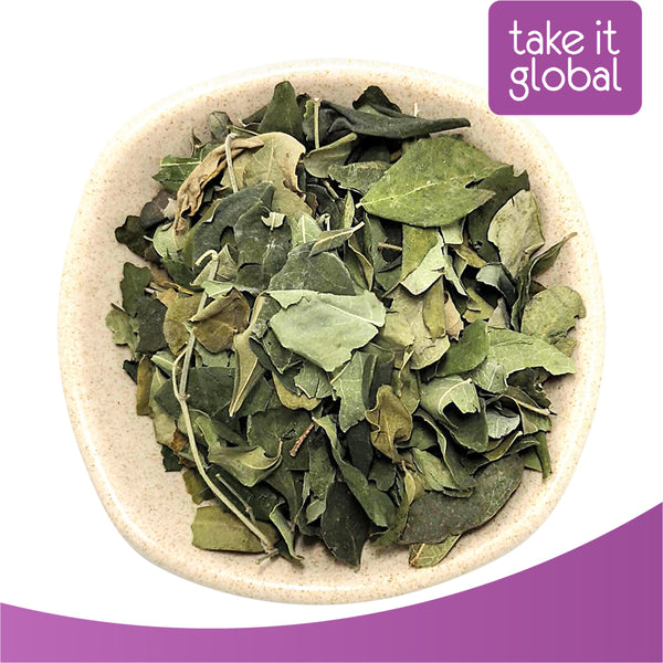 Daun Moringa Leaf Cut / Daun Kelor - for tea bag