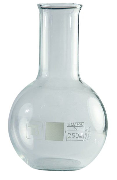 Flat Bottom Flask Borosilicate Glass 250ml