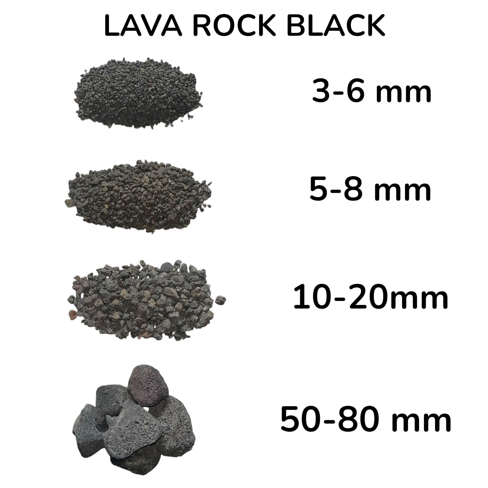 Lava Rock Red / Black 火山石 - Bio Filter/Aquarium Decoration 100% Natural