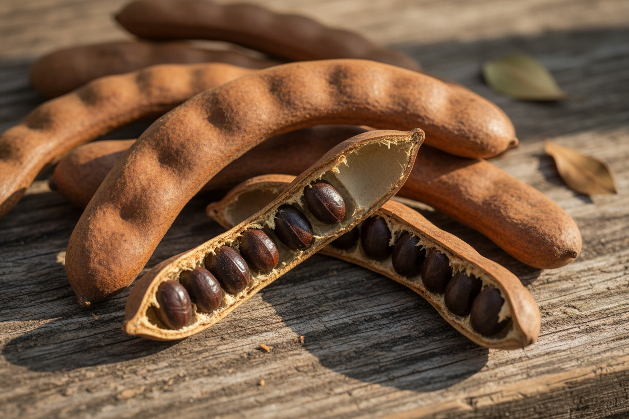 locust bean gum (the locust bean gum itself, not powder)