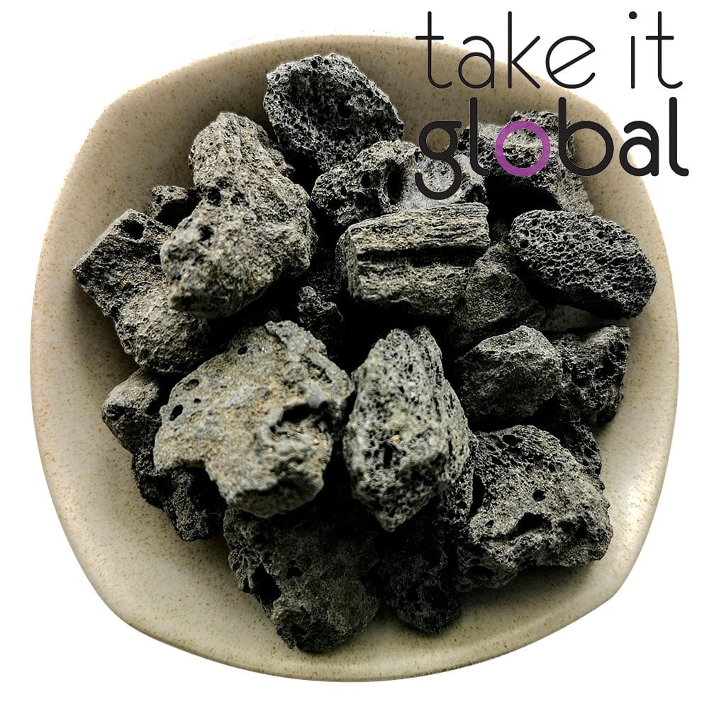 Lava Rock Red / Black 火山石 - Bio Filter/Aquarium Decoration 100% Natural