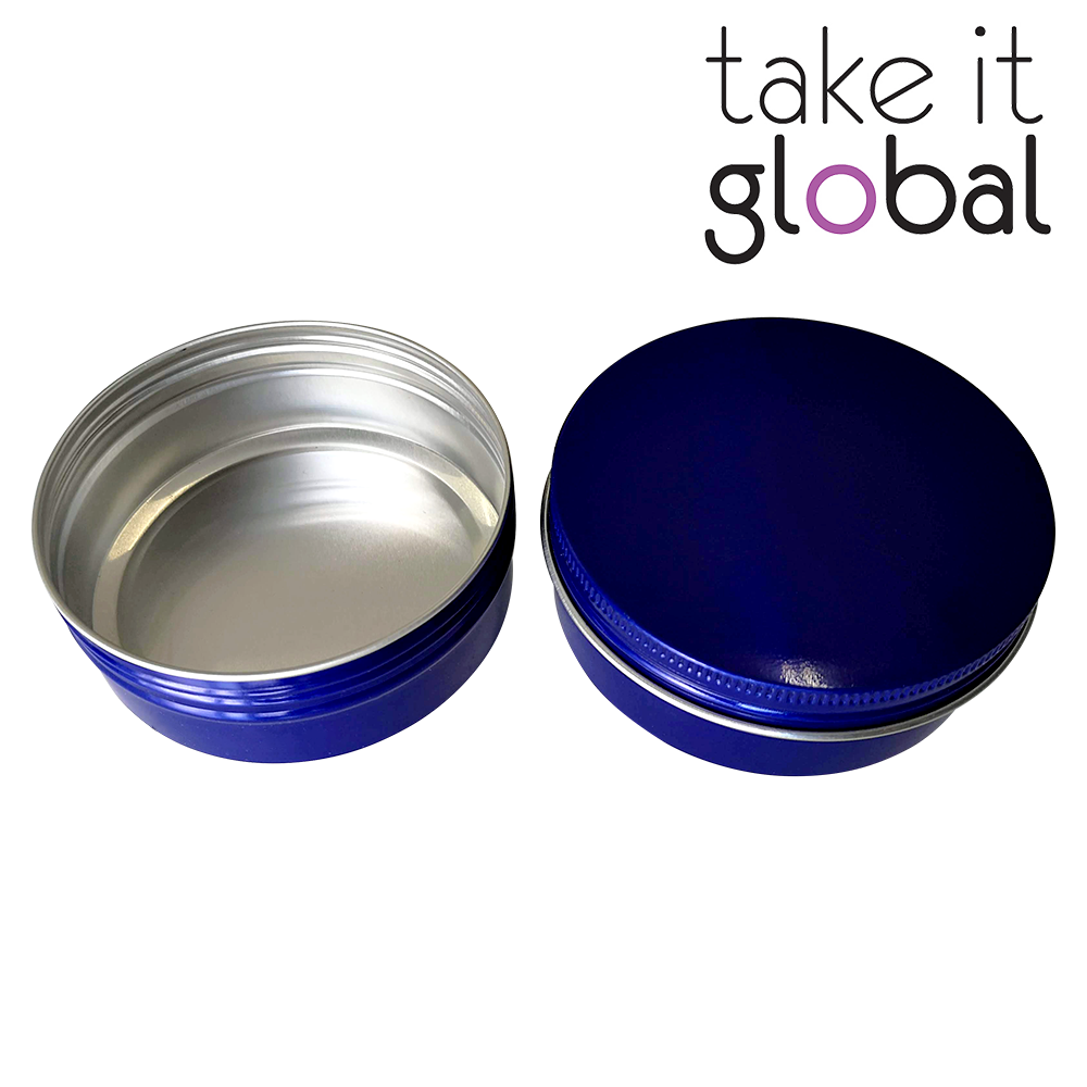 Aluminium Jar Round Screw Top