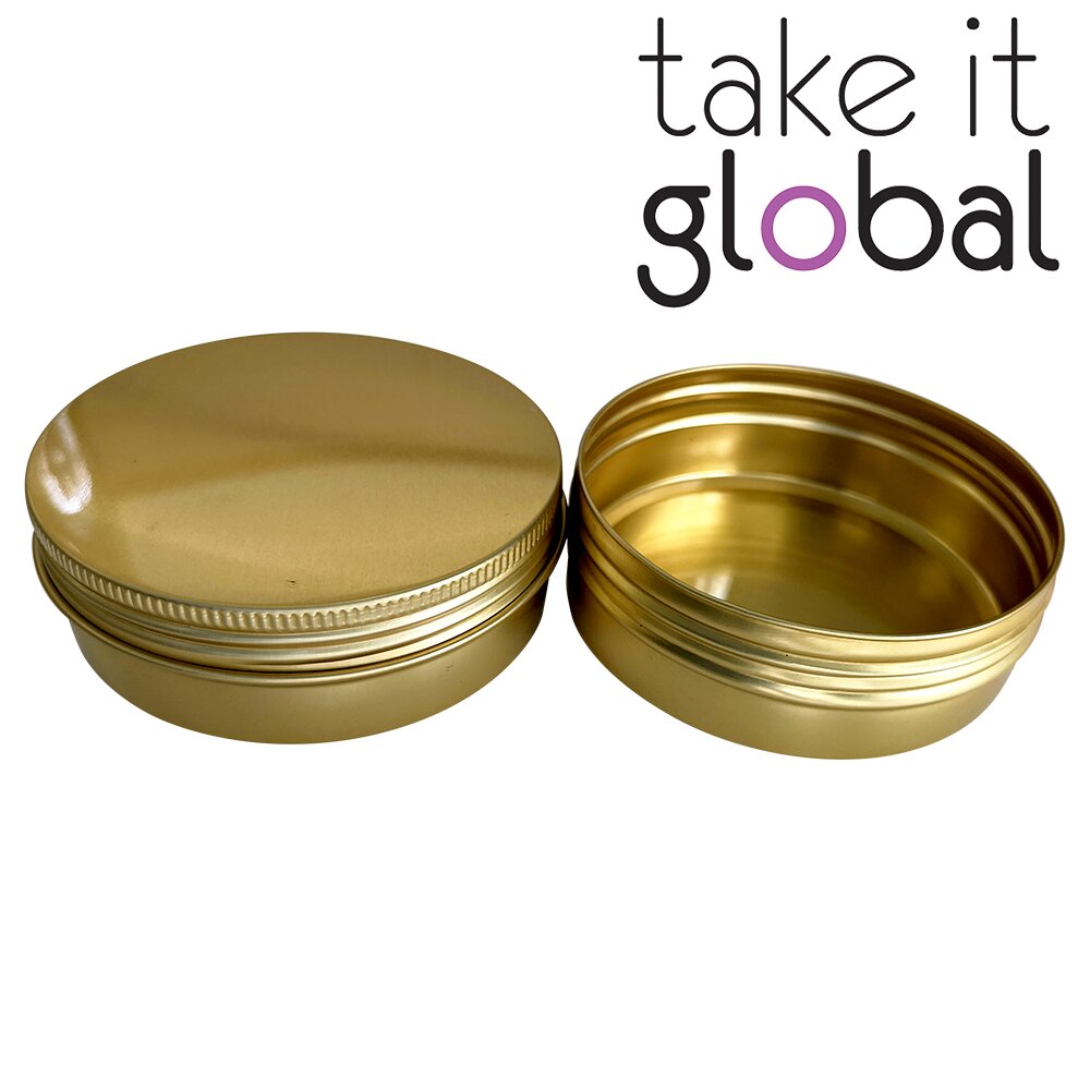 Aluminium Jar Round Screw Top