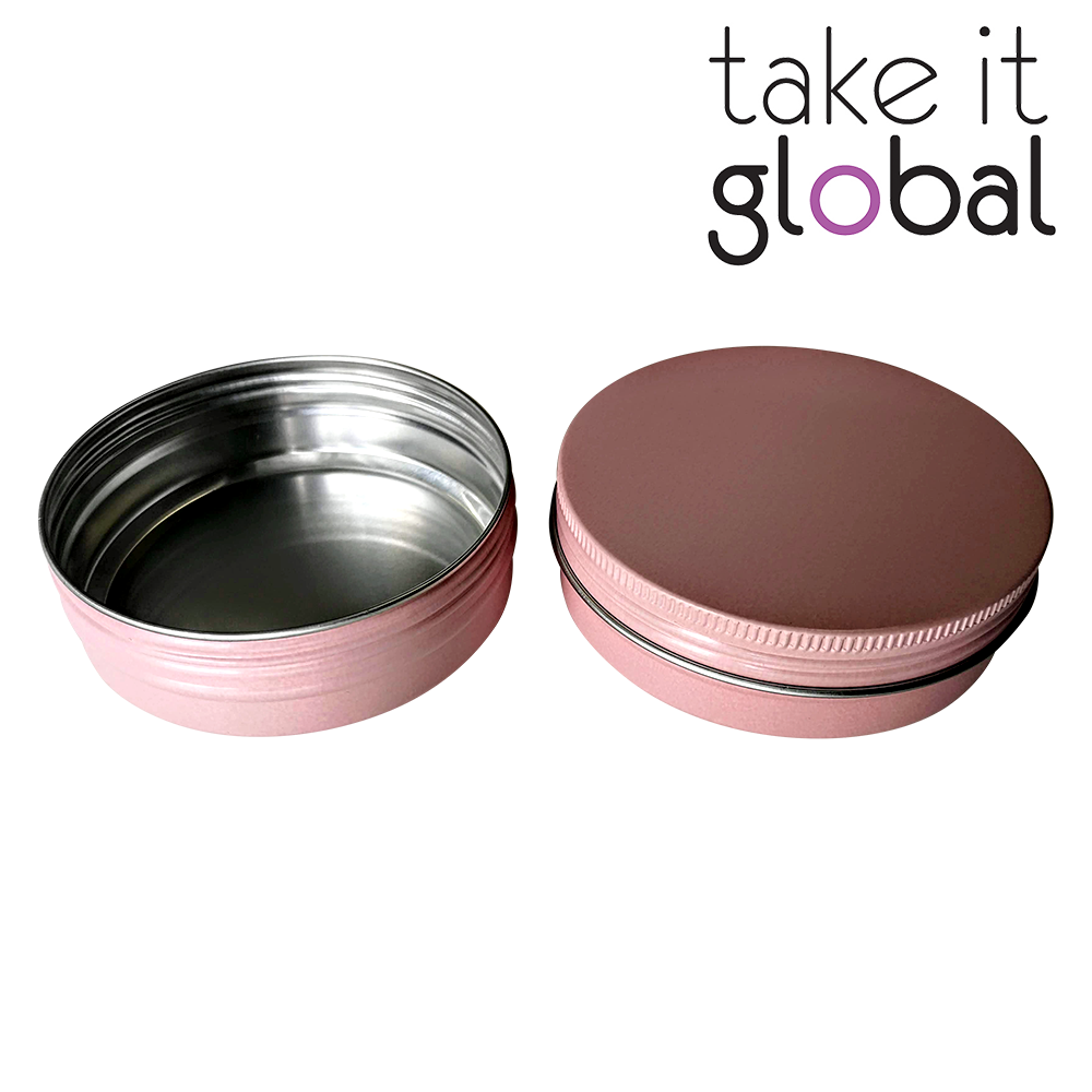 Aluminium Jar Round Screw Top