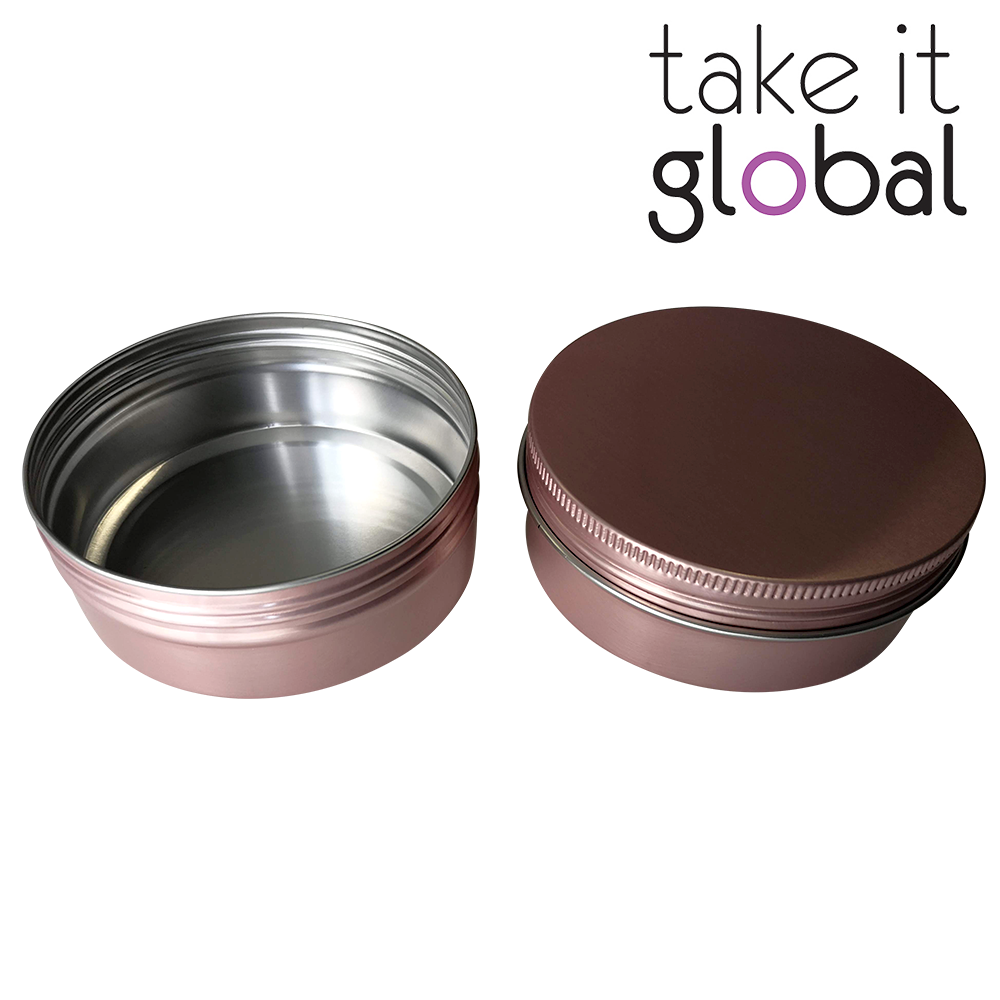 Aluminium Jar Round Screw Top