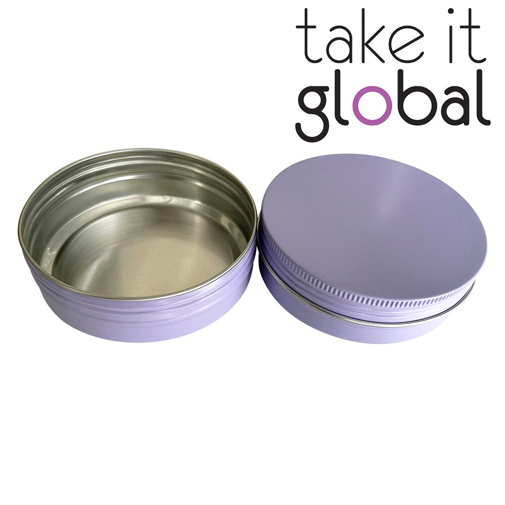 Aluminium Jar Round Screw Top