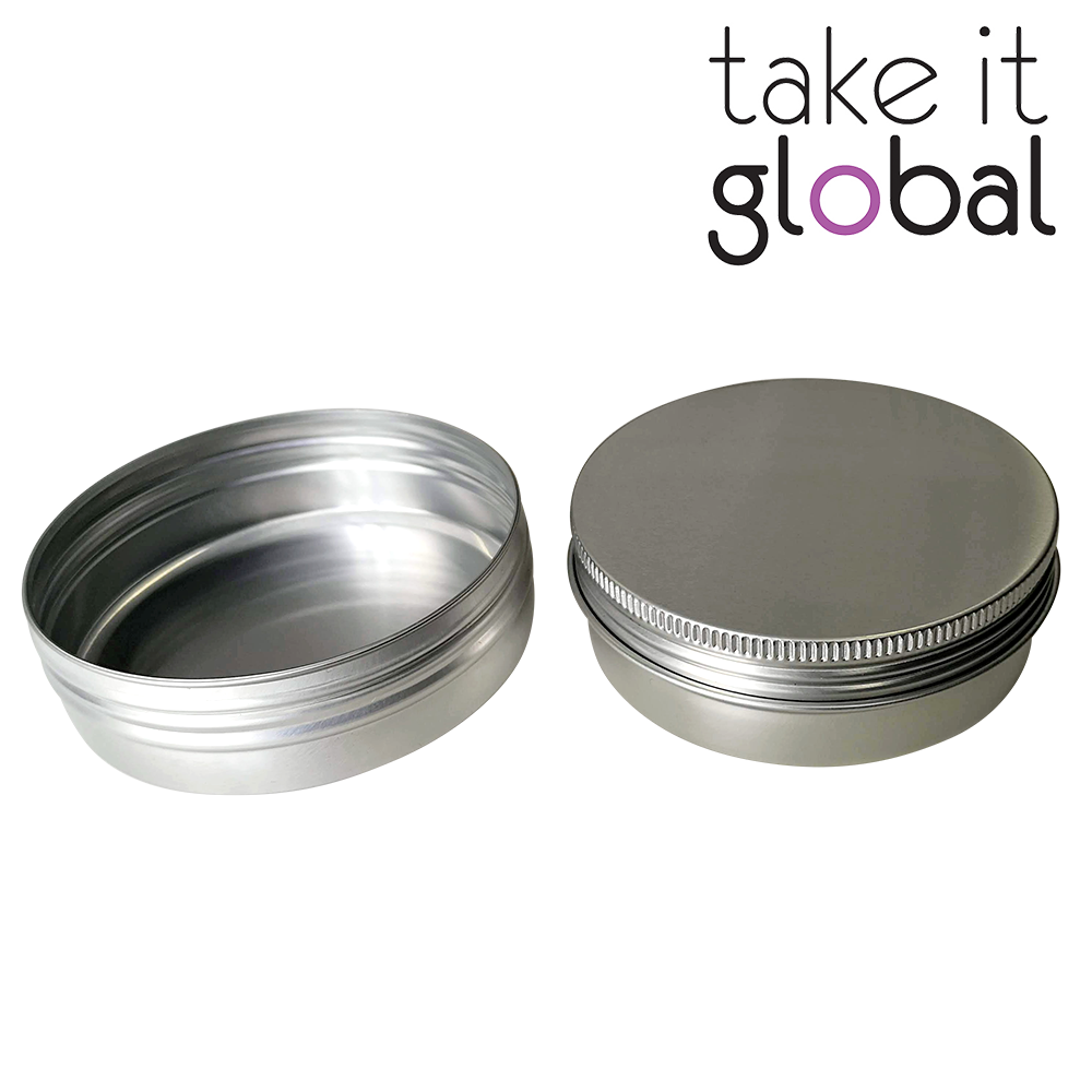 Aluminium Jar Round Screw Top