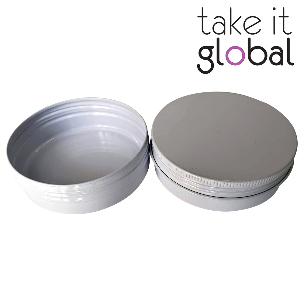 Aluminium Jar Round Screw Top