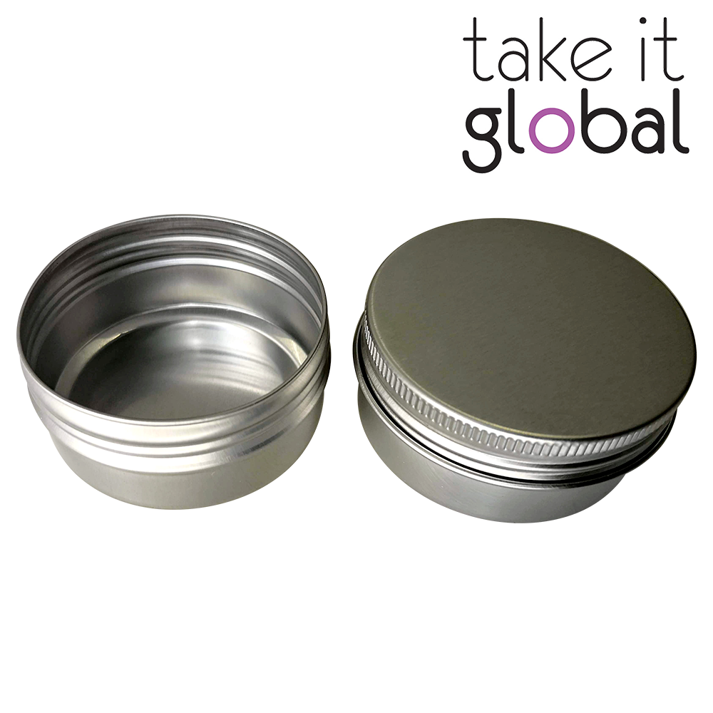 Aluminium Jar Round Screw Top