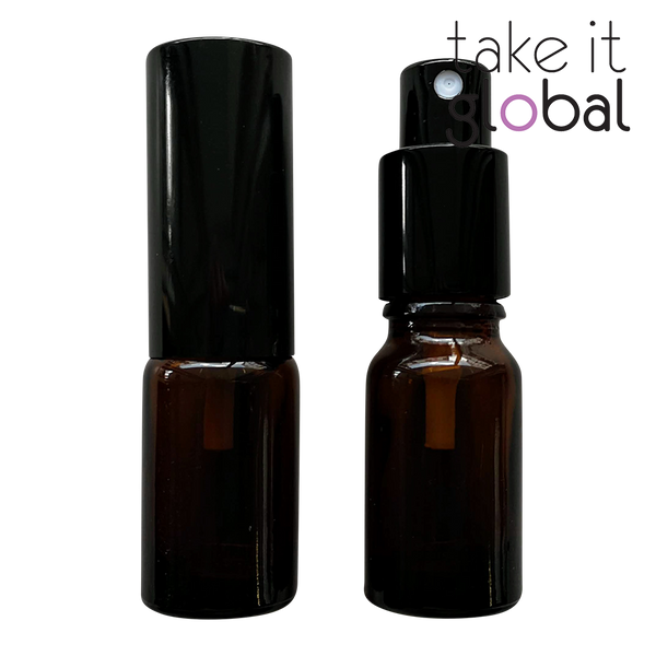 10ml Glass Bottle Mist Spray / Sprayer Pump For Essential Oil / Cosmetics
