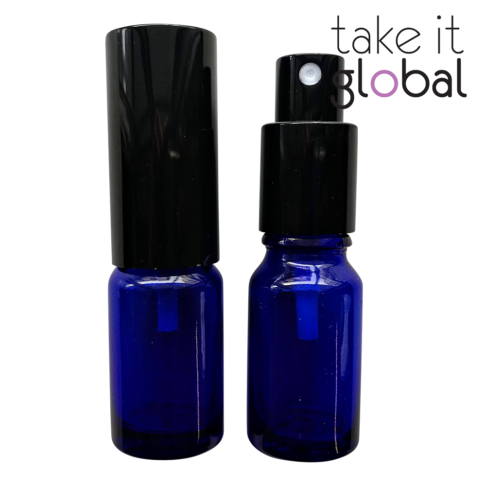 10ml Glass Bottle Mist Spray / Sprayer Pump For Essential Oil / Cosmetics