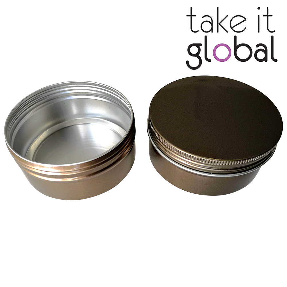 Aluminium Jar Round Screw Top