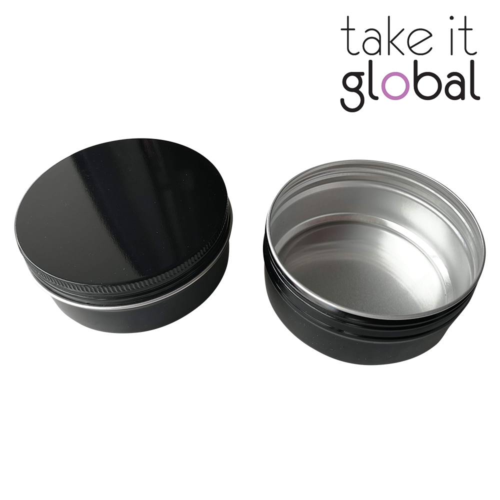 Aluminium Jar Round Screw Top