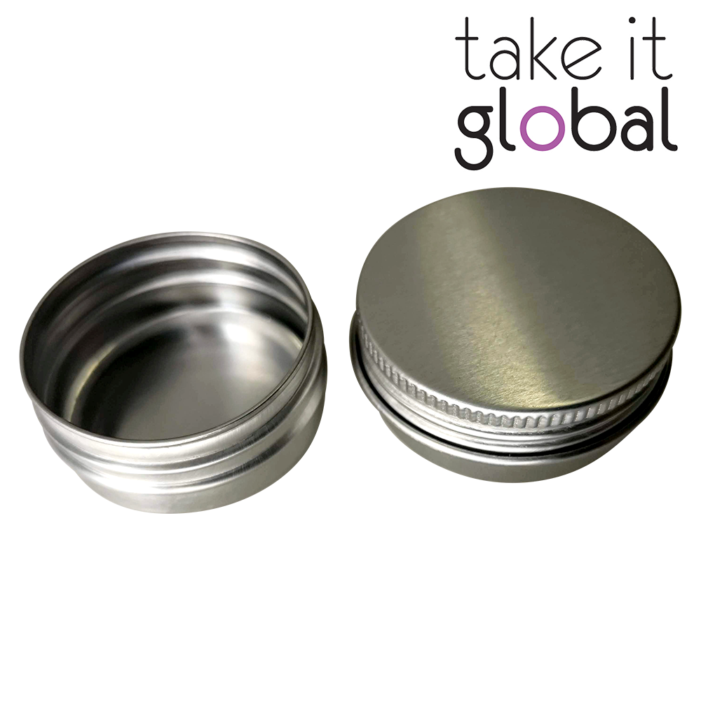 Aluminium Jar Round Screw Top