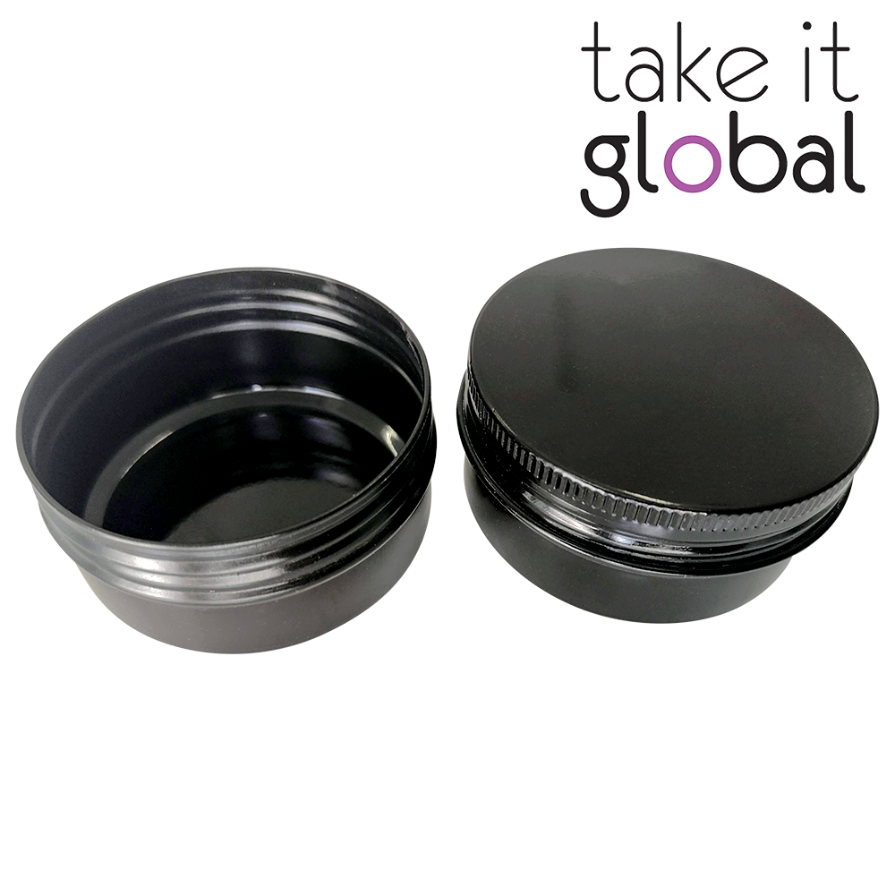 Aluminium Jar Round Screw Top