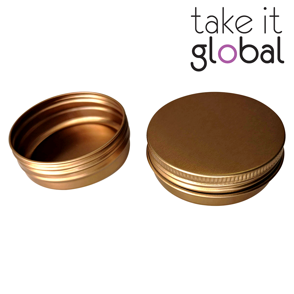 Aluminium Jar Round Screw Top