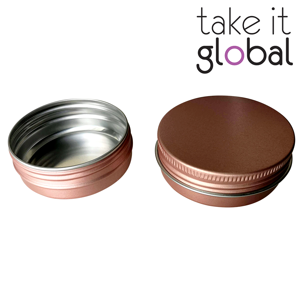 Aluminium Jar Round Screw Top