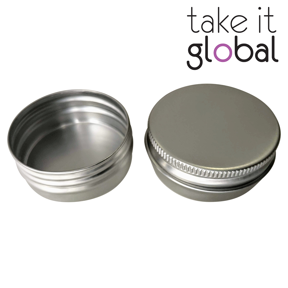 Aluminium Jar Round Screw Top