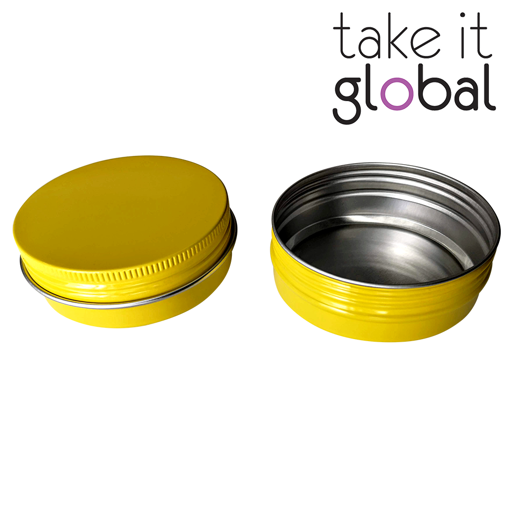 Aluminium Jar Round Screw Top