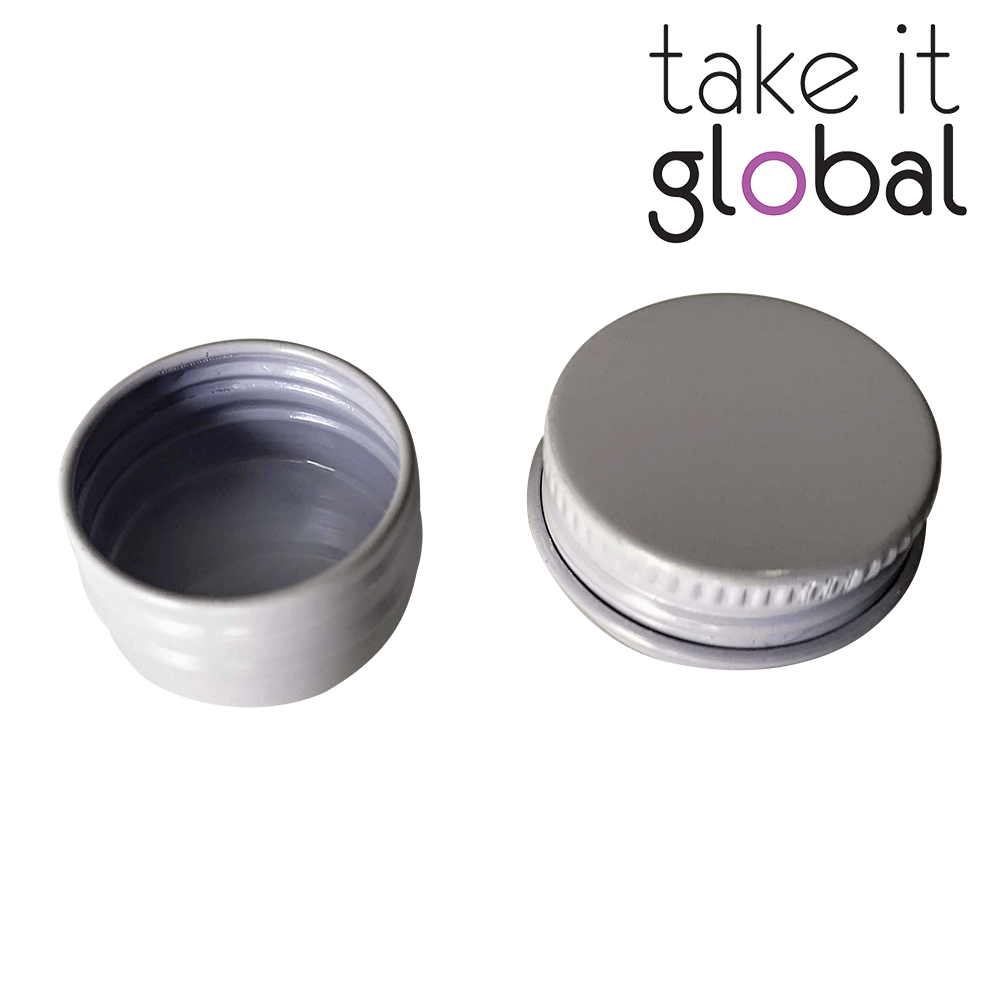 Aluminium Jar Round Screw Top