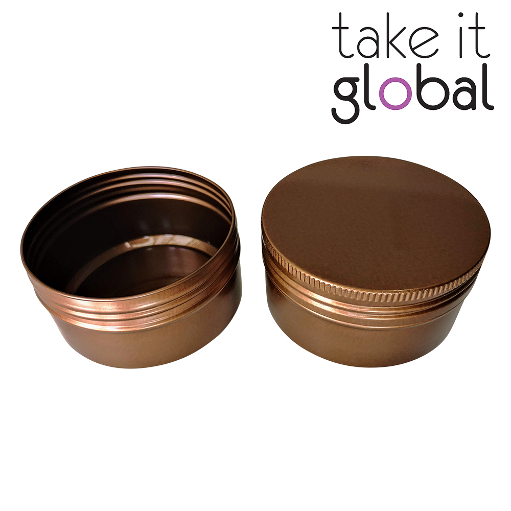 Aluminium Jar Round Screw Top