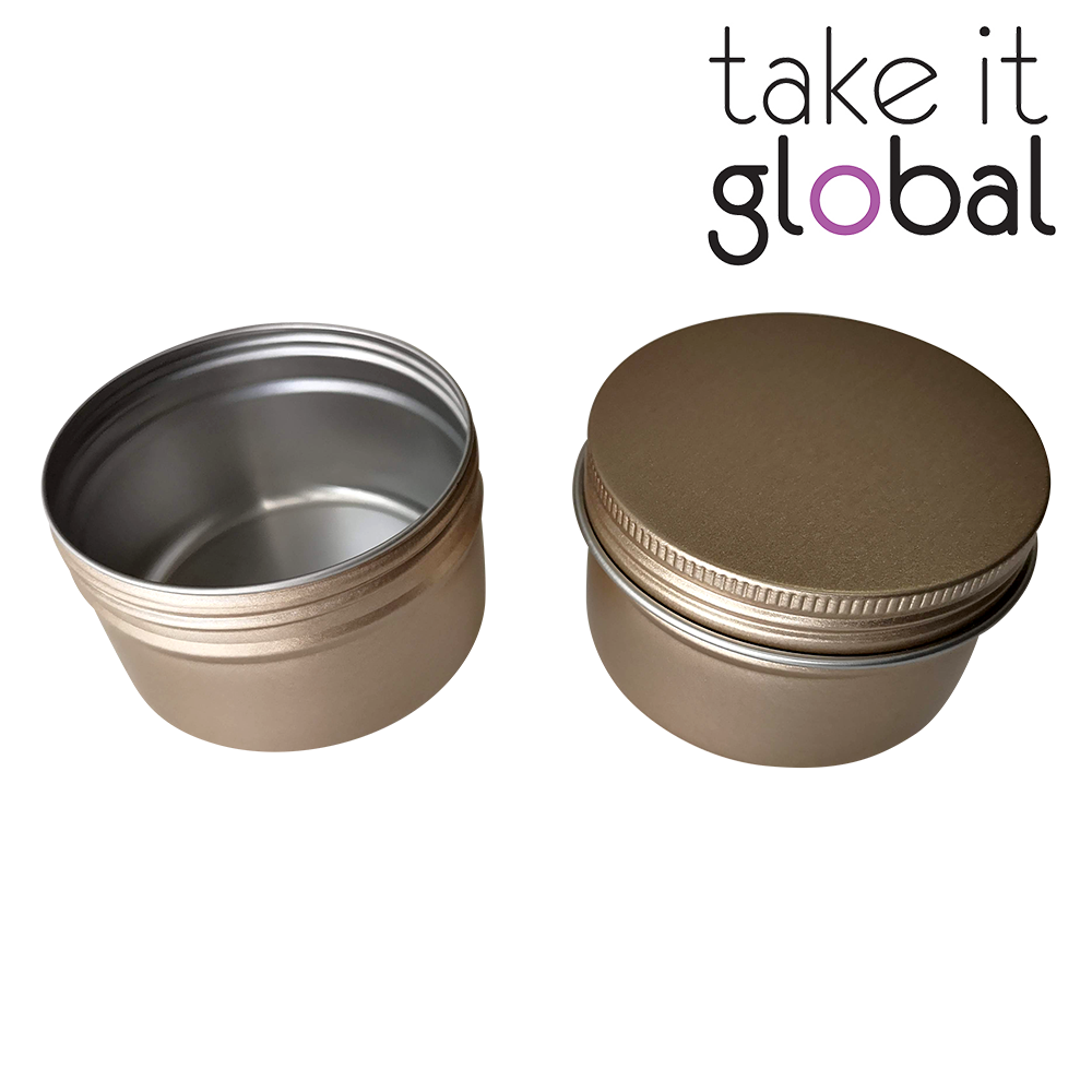 Aluminium Jar Round Screw Top