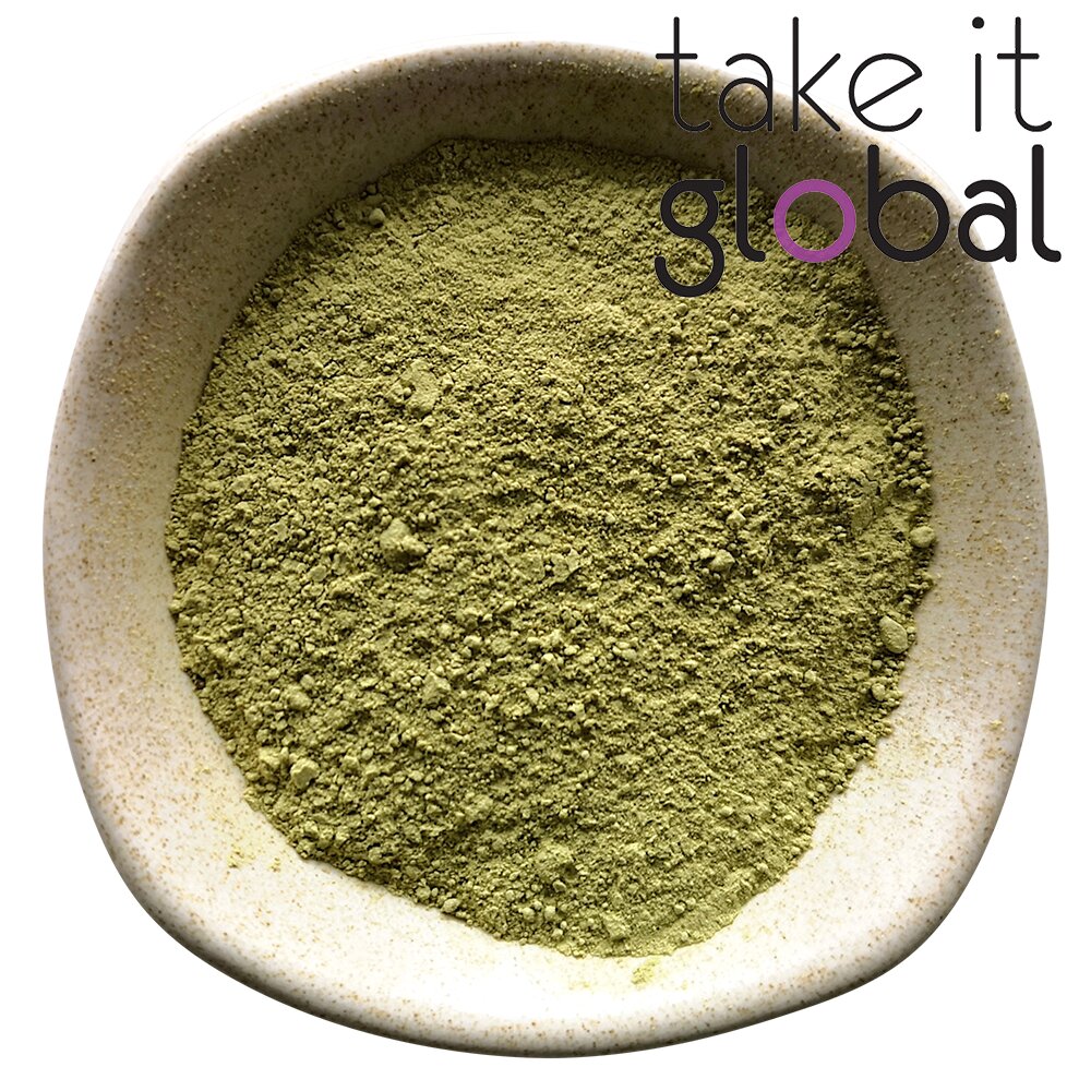 Aloe Vera Leaf Powder /Serbuk Daun Aloe Vera / 芦荟叶粉 - Cosmetics / Mask / Drinks / Food / Soothing