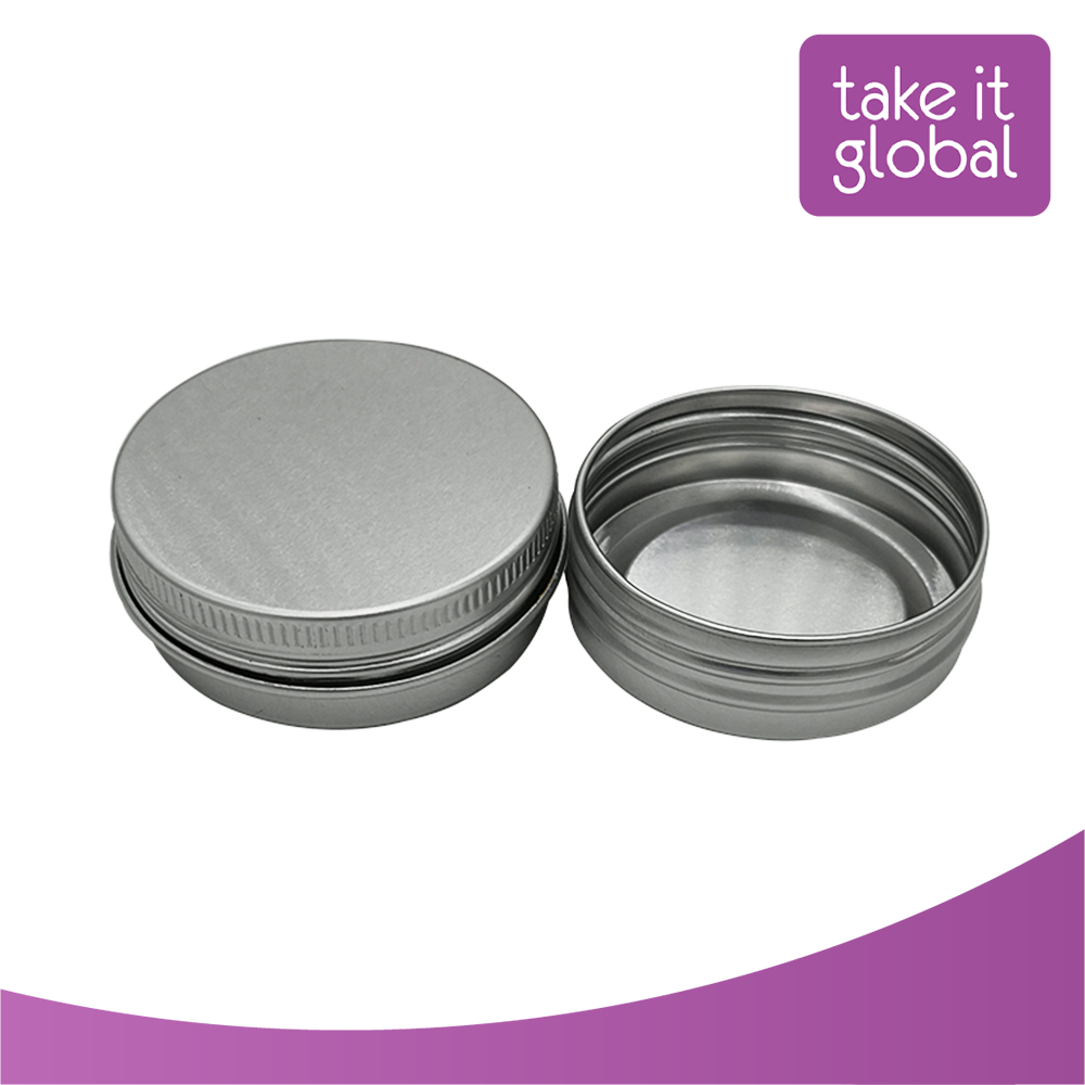Aluminium Jar Round Screw Top