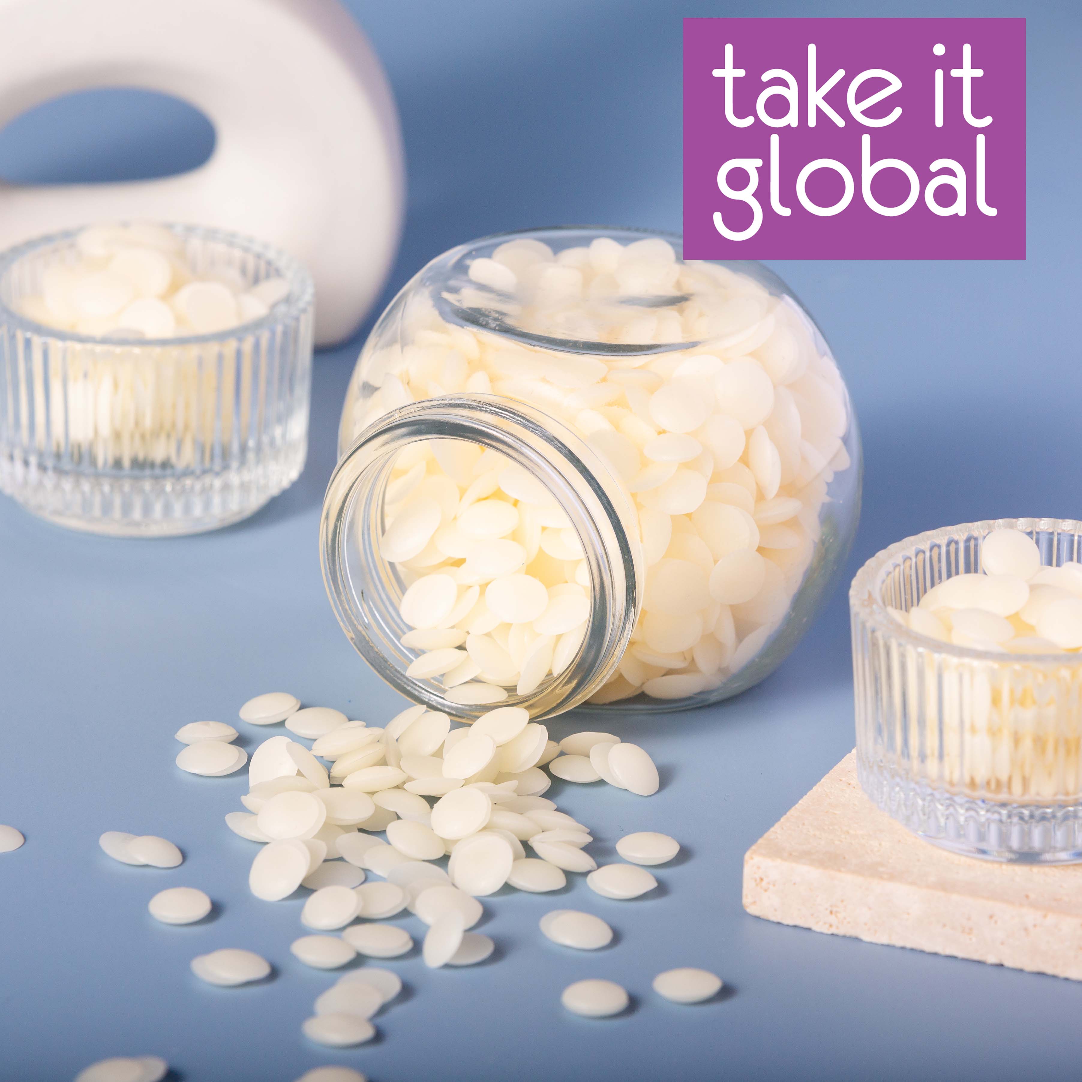 Natural Beeswax White / 天然蜂蜡 - Food - Cosmetics Grade