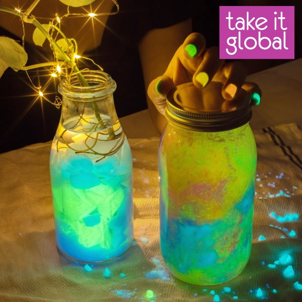 Glow in the Dark Pigment/ Florescent/Luminous Powders  在黑暗中发光的颜料 - Epoxy Resin/UV Resin/Crafts (DIY)
