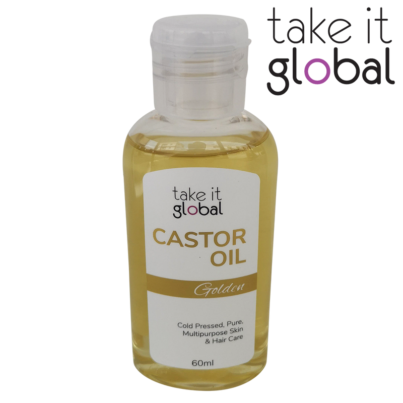 Pure Castor Oil No 1 Minyak Jarak / Golden -Cold Pressed Pure Multipurpose Skin - Hair Care - bulu mata / rambut