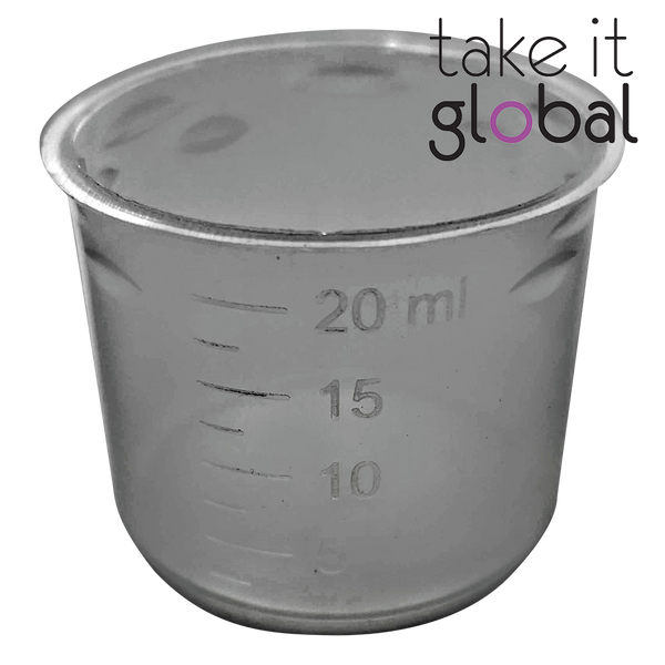 20ml Plastic Measuring Cup