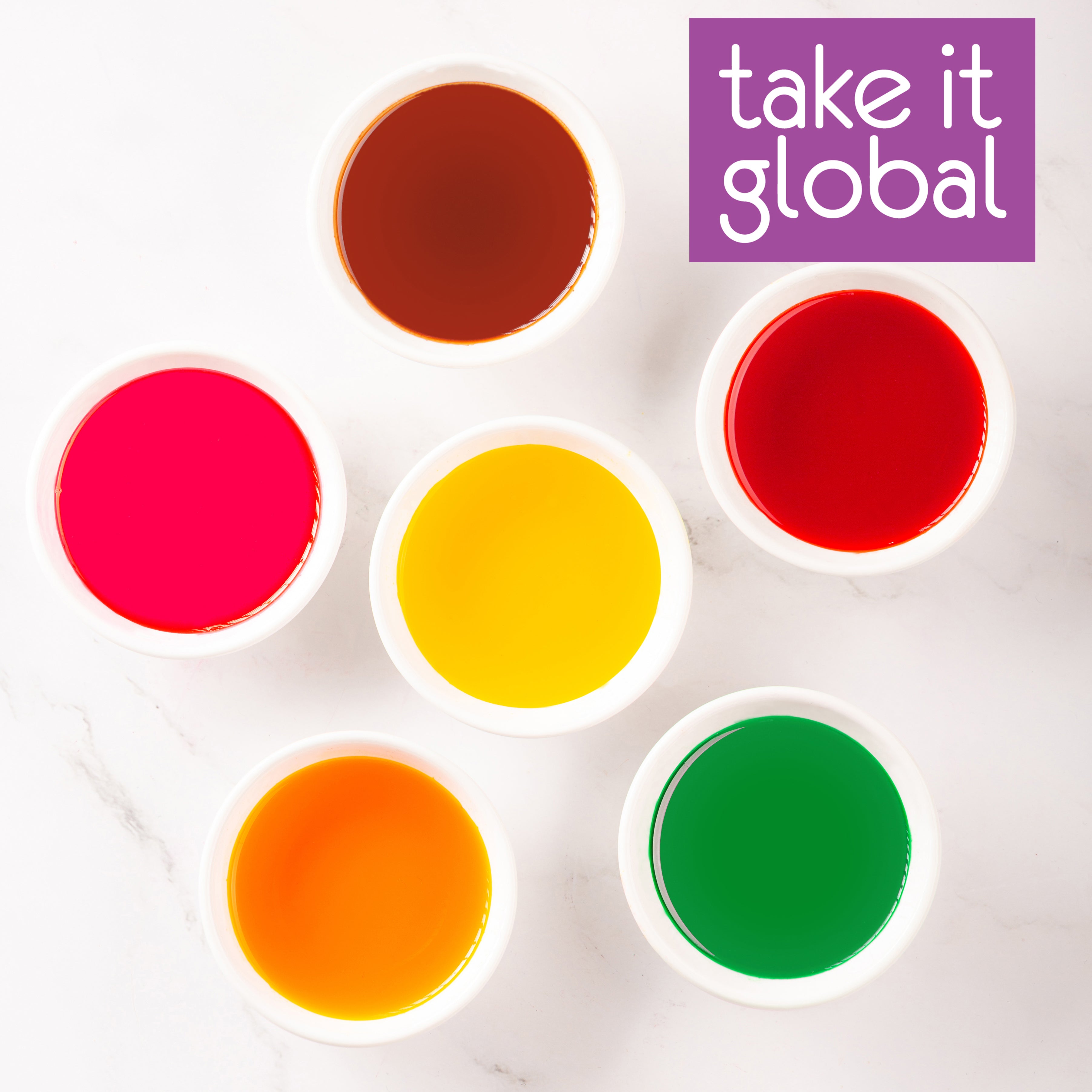 Dye Food 染料食品 / Cosmetics / Slime Colouring - Water / PG Soluble