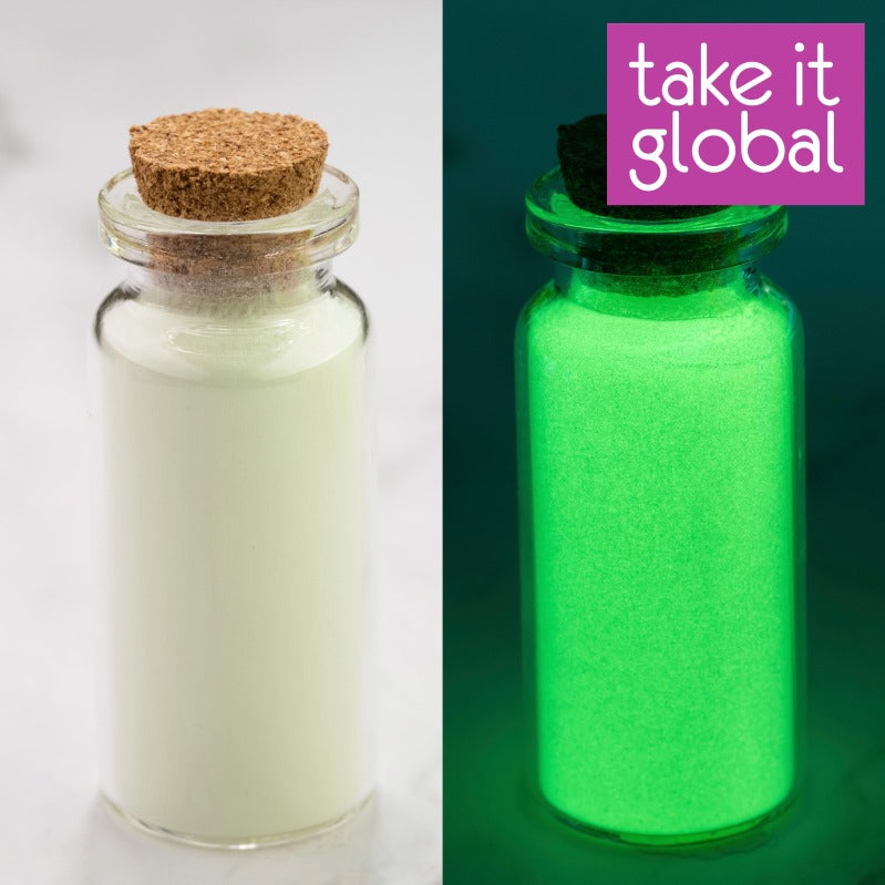 Glow in the Dark Pigment/ Florescent/Luminous Powders  在黑暗中发光的颜料 - Epoxy Resin/UV Resin/Crafts (DIY)