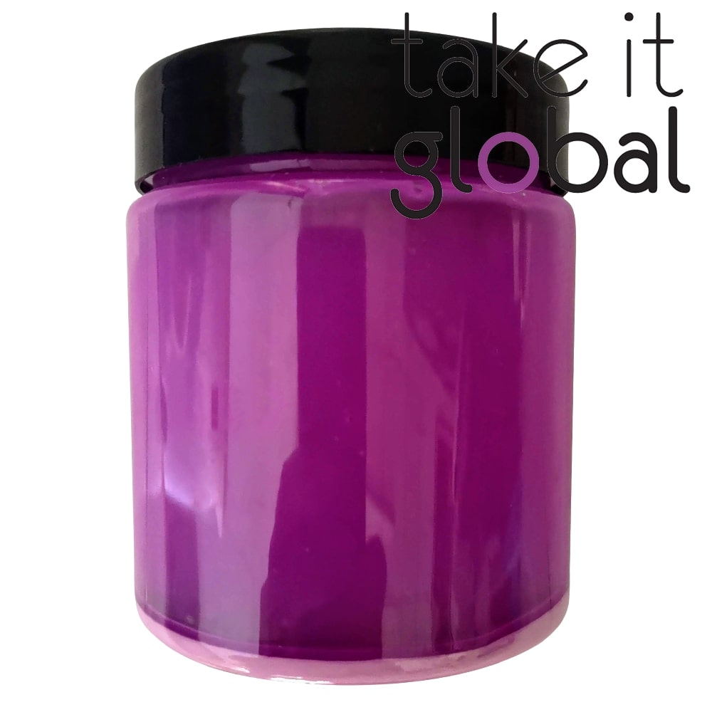 Glow In the Dark Paint/ Water base 荧光漆 - Suitable for Body Paint / Shirt / Art / Decoration / DIY / Water Soluble / Soap